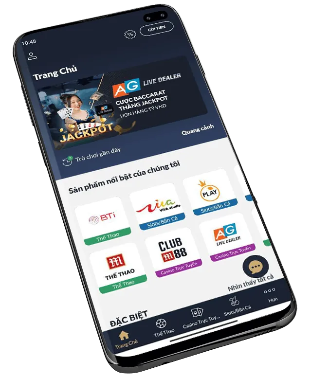 Biểu tượng trải nghiệm mượt mà, tối ưu ứng dụng USBET